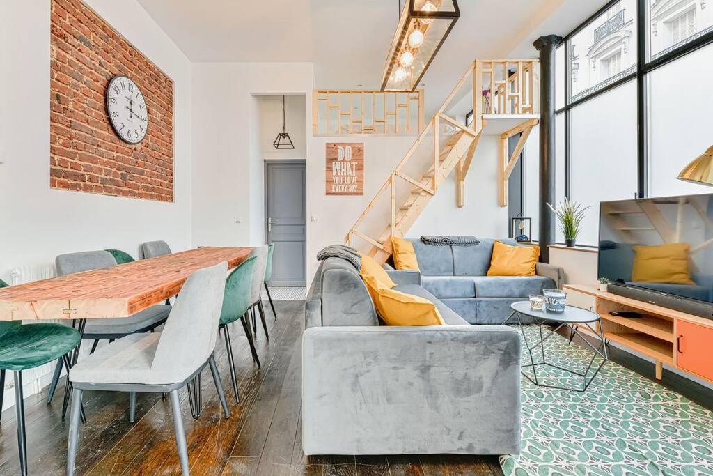 Renovated Design Apartment In Montparnasse Paris Exterior foto